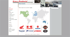 Desktop Screenshot of hac-products.nl